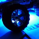 Traxxas Blue 3.7V- 9V Universal 1/10 RC LED Strip Plug & Play 4 Receiver Rustler