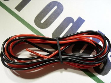 Super Flexible 20AWG Red & Black 200C Silicone Wire RC Plane FPV Quadcopter  6'