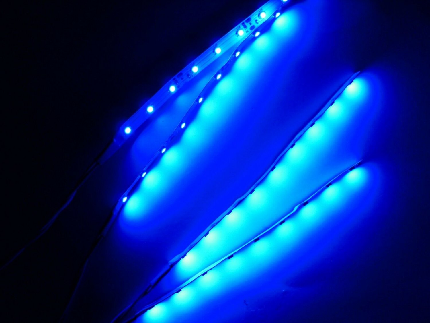 Superbright RC Blue Underbody Underglow LED Strip Lights FPV Quadcopter 6"