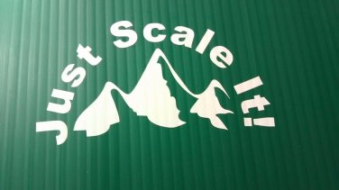 Just scale it!  Vinyl Window Decal Sticker Toolbox RC Rock Crawler Climber 4x4