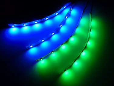 RC Green and Blue Underbody 3528 LED Strip Lights Superbright RC Quadcopter