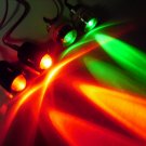 10mm RC Red and Green LED Headlights Tail Lights/holders Grave Digger Dual color