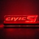 Civic SI Badge Emblem Logo custom Laser Cut and Engraved Acrylic US Made