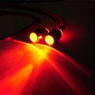 Red 5mm RC LED Lights RX Plug & Play Traxxas HPI Truck Car Buggy 1/10 1/12 1/16
