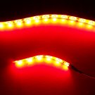 SuperBright Red Motorcycle LED 2pc Strip Kit Brightest 4" 8" Custom Neon Glow
