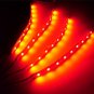 Red Underbody Underglow LED Strip Lights Superbright FPV RC Quadcopter 6" Nav