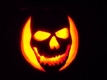LED Halloween lights Pumpkin Jack O'Lantern Battery powered Spooky Decoration