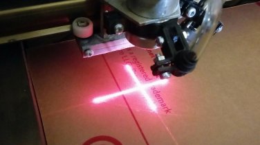 CO2 Laser Air assist and Laser cross Holder 10-12mm OD Size 40W blue-white