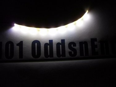 RC Waterproof Superbright White LED Strips Night Flying 6" WPCB Quadcopter JST