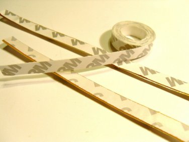 LED Light Strip Replacement 3M Double Stick Tape 8mm 3'-12' lengths 3528 2835