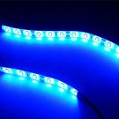 Blue Waterproof Motorcycle LED Light Strip kit 5630 Brightest LED's!