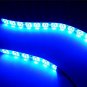 Blue Waterproof Motorcycle LED Light Strip kit 5630 Brightest LED's!