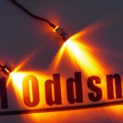 3mm Yellow RC LEDs turn/tail Lights with holders RX plug & play Truck Car Buggy