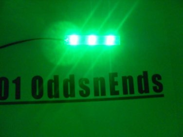 Bright Green RC Night Flying PnP 5050 3 LED Bar 12V Truck Car Quadcopter NEW