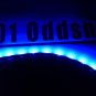 RC Waterproof Super bright Blue LED Strips Night Flying 6" BPCB multirotor JST