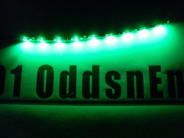 RC Waterproof Superbright Green LED Strips Night Flying 6" BPCB Quadcopter JST
