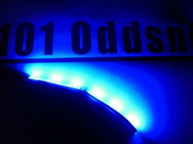 RC Waterproof Superbright Blue LED Strips Night Flying 4" BPCB Quadcopter JST