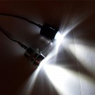 RC White10mm LED Headlights Tail Lights/holders LEDs Quadcopter Plane Truck UFO