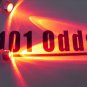 Red RC 10mm LEDs Lights w/ holders RX plug & play Truck Car Quadcopter 3.7-12V