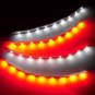6" RC White and Red Underbody LED Strip Lights Superbright FPV Quadcopter 4pc