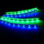 Superbright RC Blue and Green Underbody glow LED Strip Lights FPV Quadcopter 6"