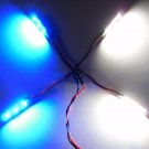 Blue and White Mini RC Quadcopter LED Light kit 12v LEDs Hubsan X4 Walkera QR