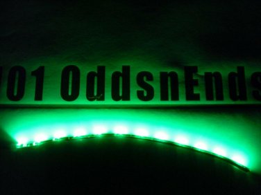 Green Traxxas HPI Aarma Axial RC LED Strip Waterproof Superbright 8" BPCB JST Pn