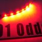 RC Waterproof Superbright Red LED Strips Night Flying 4" BPCB Quadcopter JST