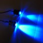 RC 10mm Blue LED Headlights Tail Lights/holders LEDs Quadcopter Plane Truck UFO
