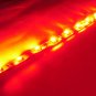 Red  8" Computer Case LED 3528 Strip Self Stick for PC PS 360 Gaming TV stand