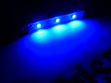 Bright Blue Night Flying PnP 5050 3 LED Light Bar 12V Truck Car Quadcopter NEW