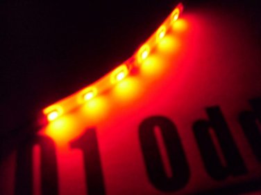 RC Waterproof Super bright Red LED Strips Night Flying 4" WPCB Quadcopter JST