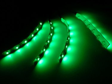 Superbright RC Green Underglow Black pcb 5050 LED Strip Lights FPV Quadcopter