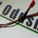 JST Y Parallel Connector 2 Female 1 male Plane Quad 20awg Silicone wire LED's