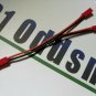 JST Y Connector Parallel 100mm 1S Battery connector 2 Male 1 Female Plane Quad
