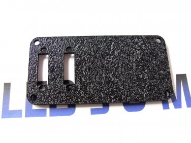 Fuse panel - switch Mounting Panel Offroad 4x4 Marine Drift Black Acrylic