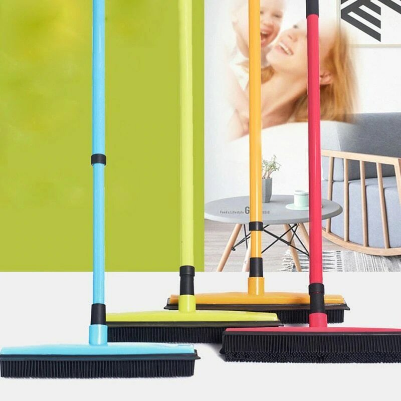 MIRACLE RUBBER PET HAIR BROOM