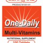 GeriCare One Daily Multi-Vitamins Nutritional Supplement 100 Tablets #501-01