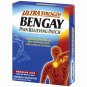 Bengay Ultra Strength, Pain Relieving Patch, Regular Size, 5 Count