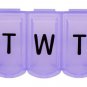 Apex 7-Day Ultra Bubble-Lok XL Pill Organizer #70085 Color will Vary