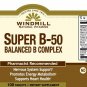 Windmill Super B-50 Balanced B Complex 100 CT, Promotes Energy Metabolism