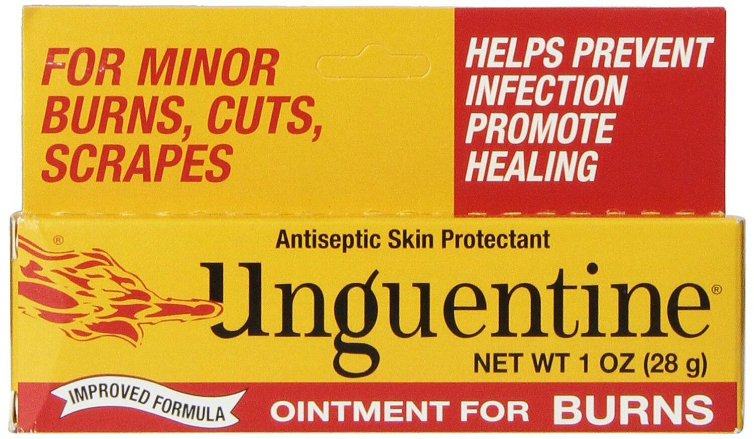 Unguentine Ointment for Burns 1 oz Antiseptic Skin Protectant