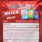HALLS Plus Soothing Syrup Center Cherry Flavor Menthol Drops 25 ct Bag