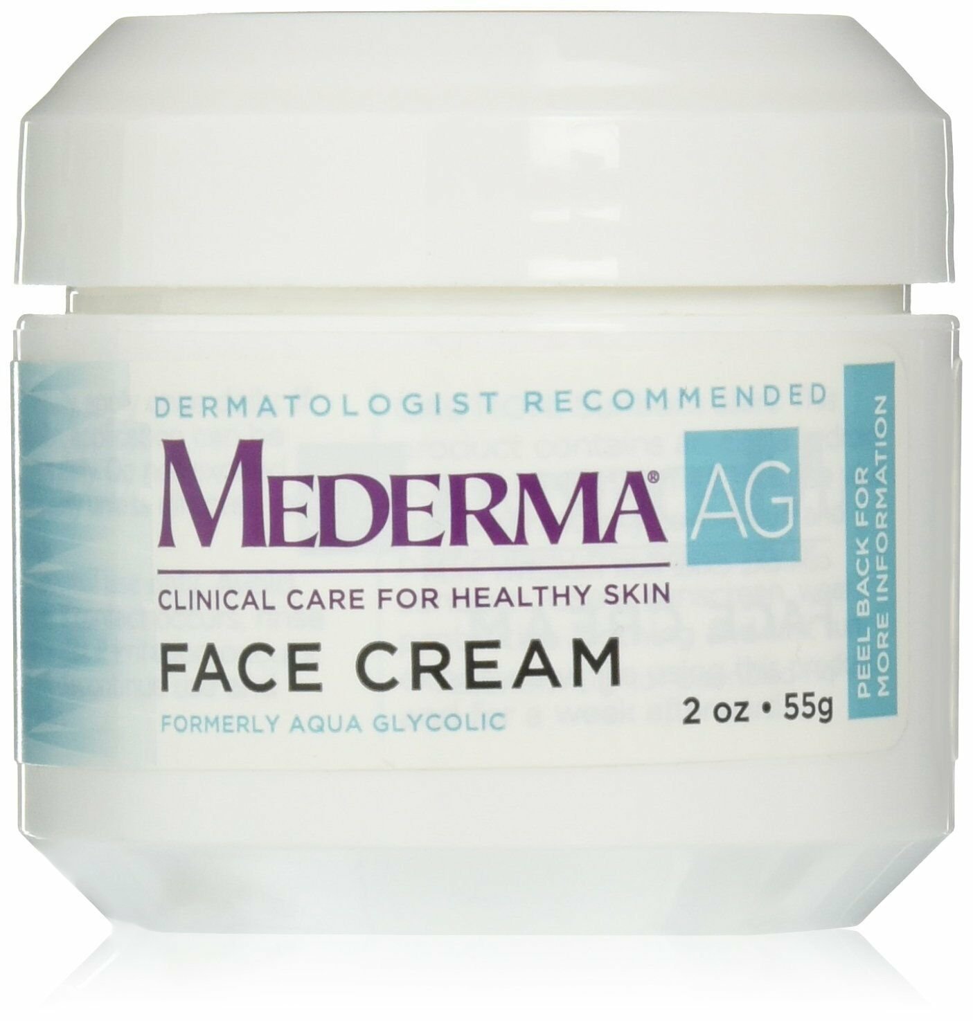 Mederma AG Face Cream 2 oz Removes the dead skin cells from sun damaged