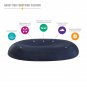 Duro-Med 18-inch Molded Foam Ring Donut Seat Cushion Pillow Navy Blue