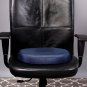 Duro-Med 18-inch Molded Foam Ring Donut Seat Cushion Pillow Navy Blue