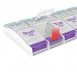 Ezy Dose Weekly 7 day AM/PM Push Button Pill Planner #67585 XL 6X1 Counts