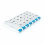 Ezy Dose Weekly One-Day-At-A-Time Pill Planner Daily 4 Remainders, 6 Counts