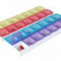 Ezy Dose Weekly Medtime Planner 7-Day 4X 28 Days Multi-Dose Pill Reminder