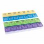Ezy Dose Weekly Medtime Planner 7-Day 4X 28 Days Multi-Dose Pill Reminder